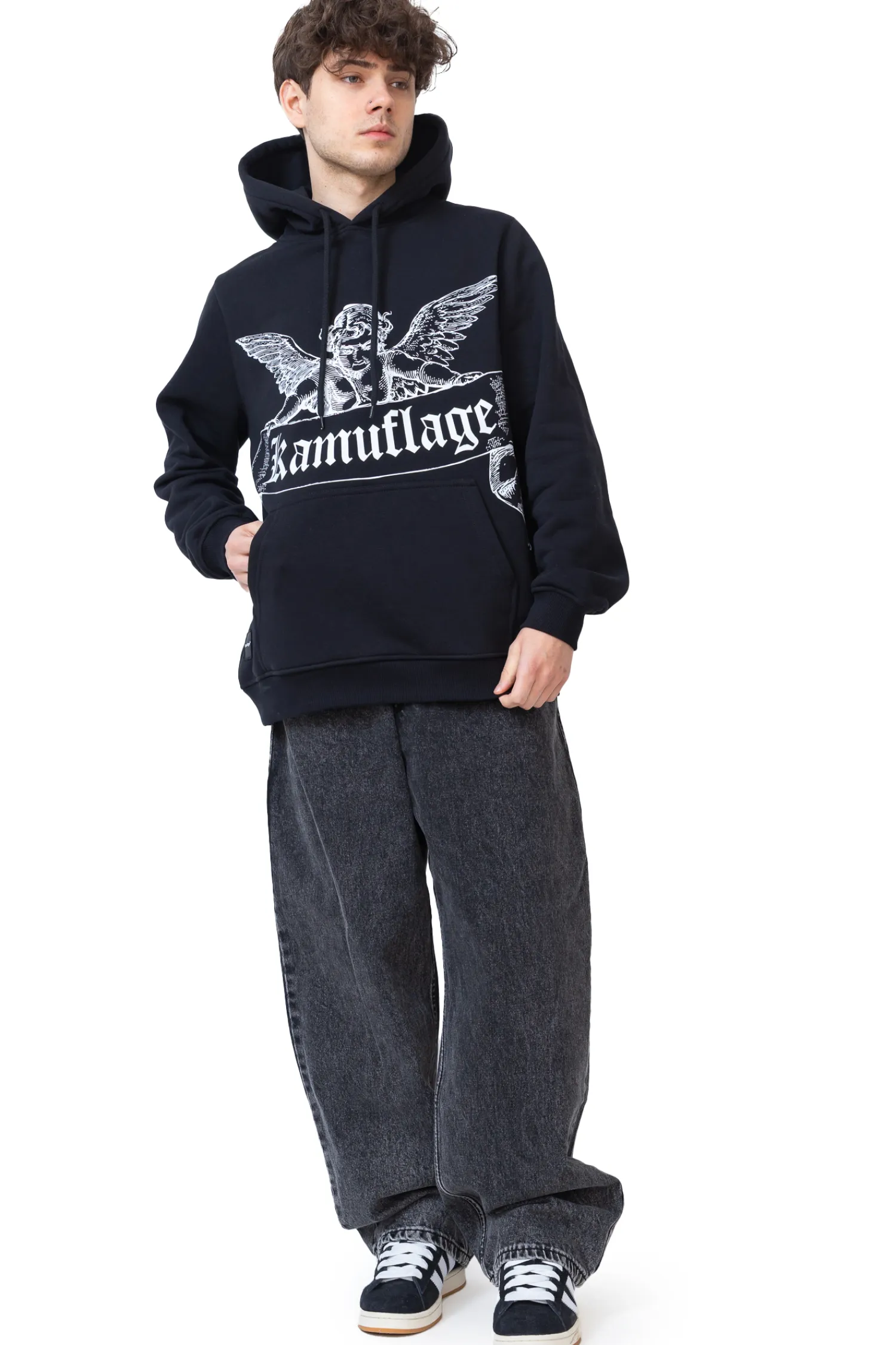 Kamuflage Bluza Z Kapturem Hellfire- Bluzy Z Kapturem