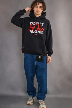 Kamuflage Bluza Z Kapturem Don't Die Alone- Bluzy Z Kapturem
