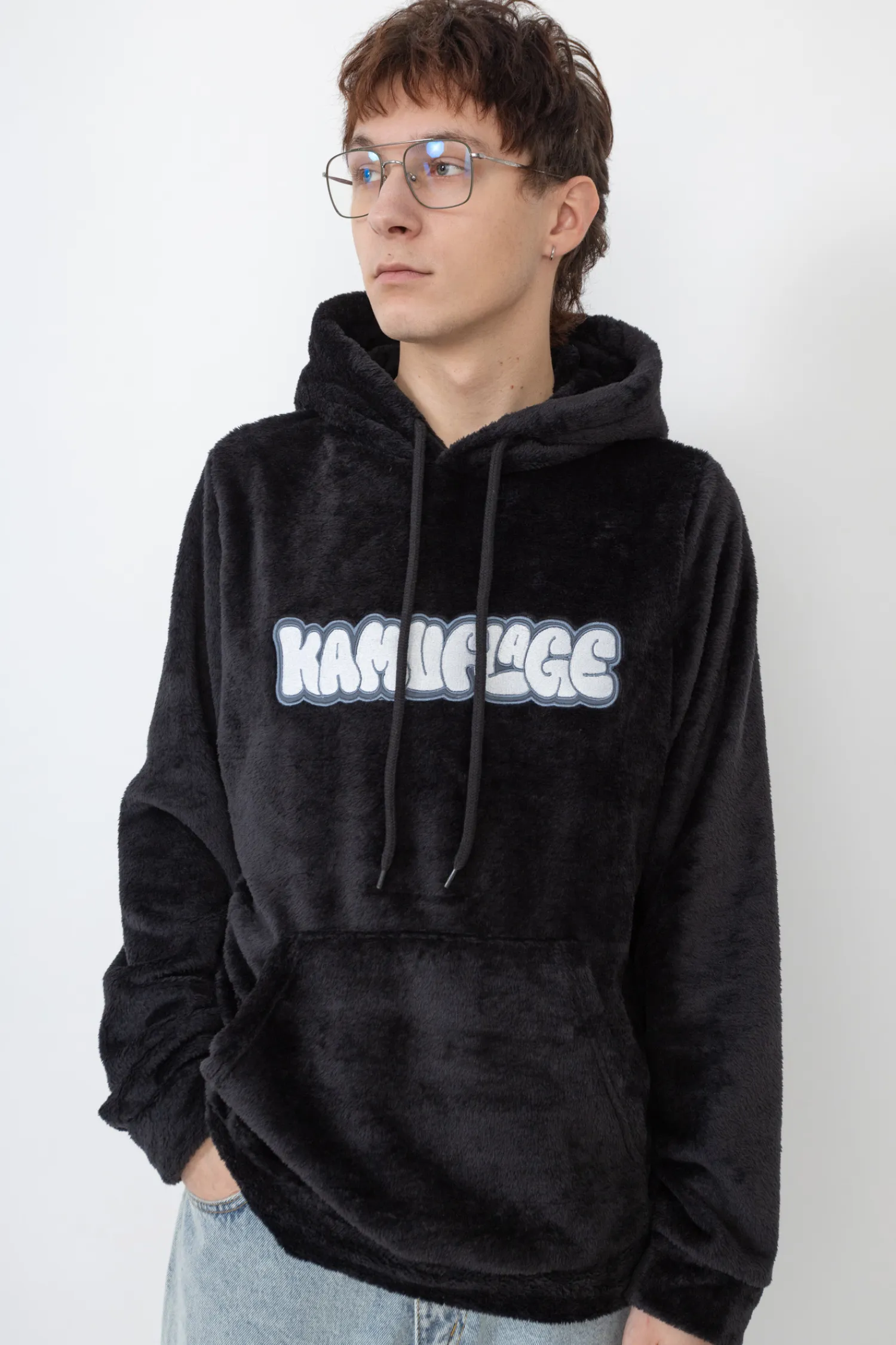 Kamuflage Bluza Z Kapturem Puff Stone- Bluzy Polarowe|Bluzy Z Kapturem