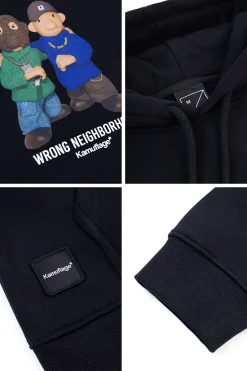 Kamuflage Bluza Z Kapturem Bad Neighbor- Bluzy Z Kapturem