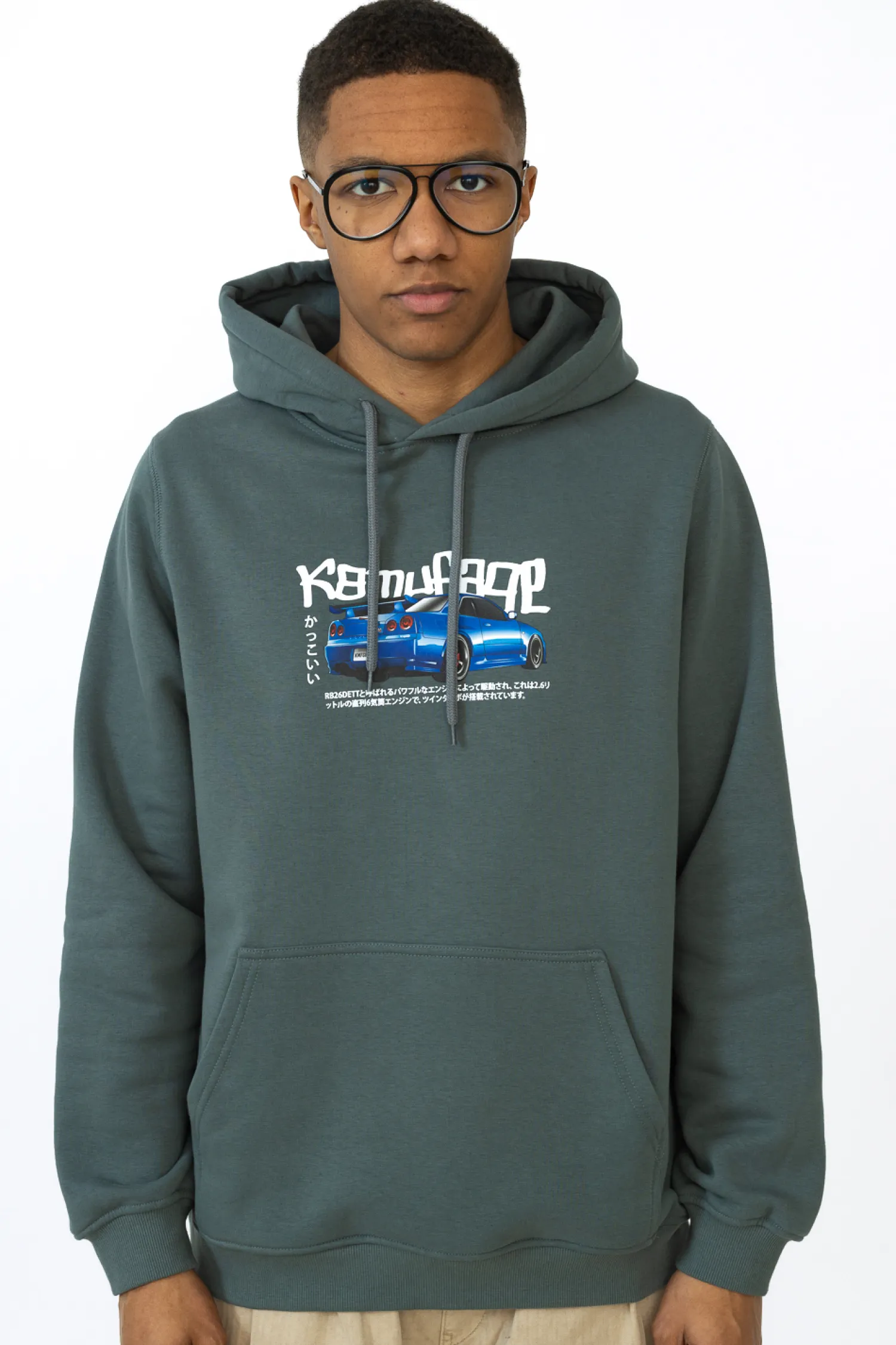 Kamuflage Bluza Z Kapturem R34- Bluzy Z Kapturem