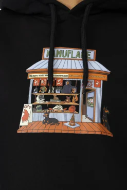 Kamuflage Bluza Z Kapturem Corner Store- Bluzy Z Kapturem