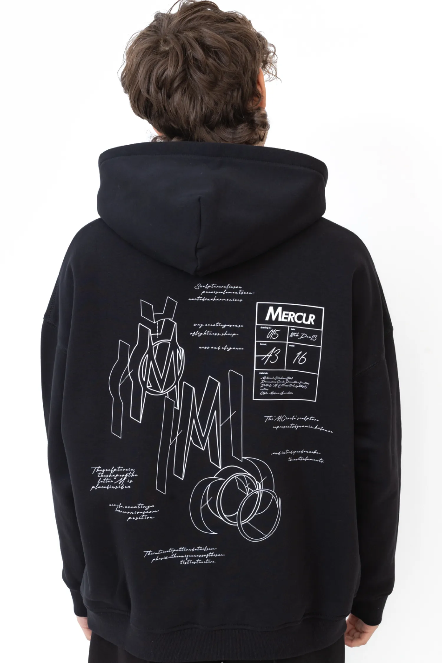 Mercur Bluza Z Kapturem Blueprint- Bluzy Z Kapturem