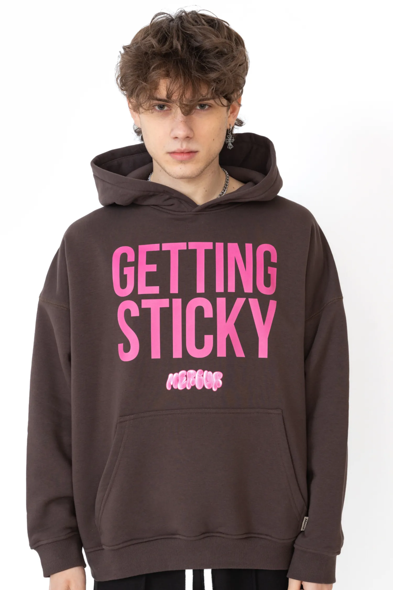 Mercur Bluza Z Kapturem Bubblegum- Bluzy Z Kapturem