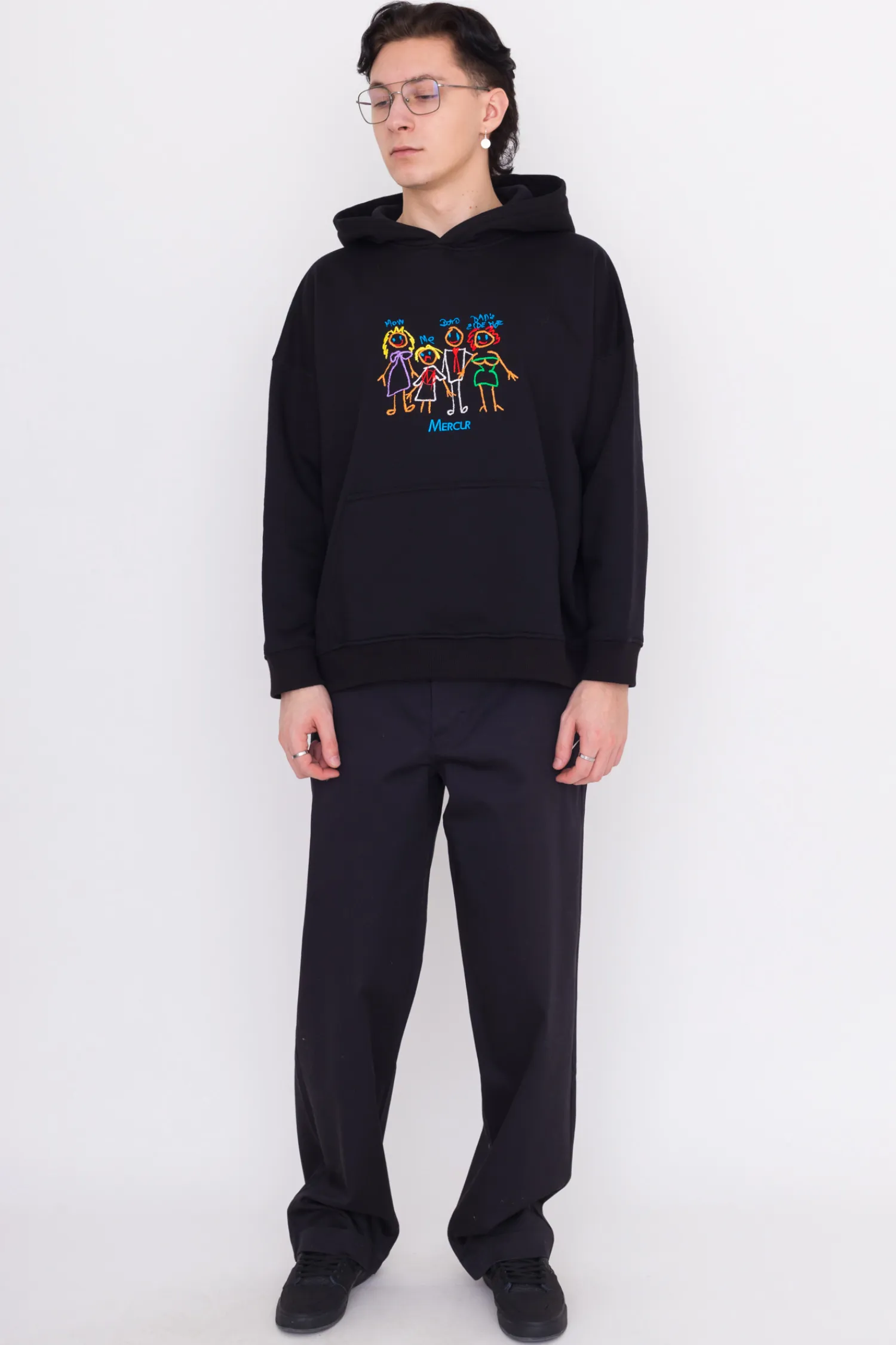 Mercur Bluza Z Kapturem Family Portrait- Bluzy Z Kapturem