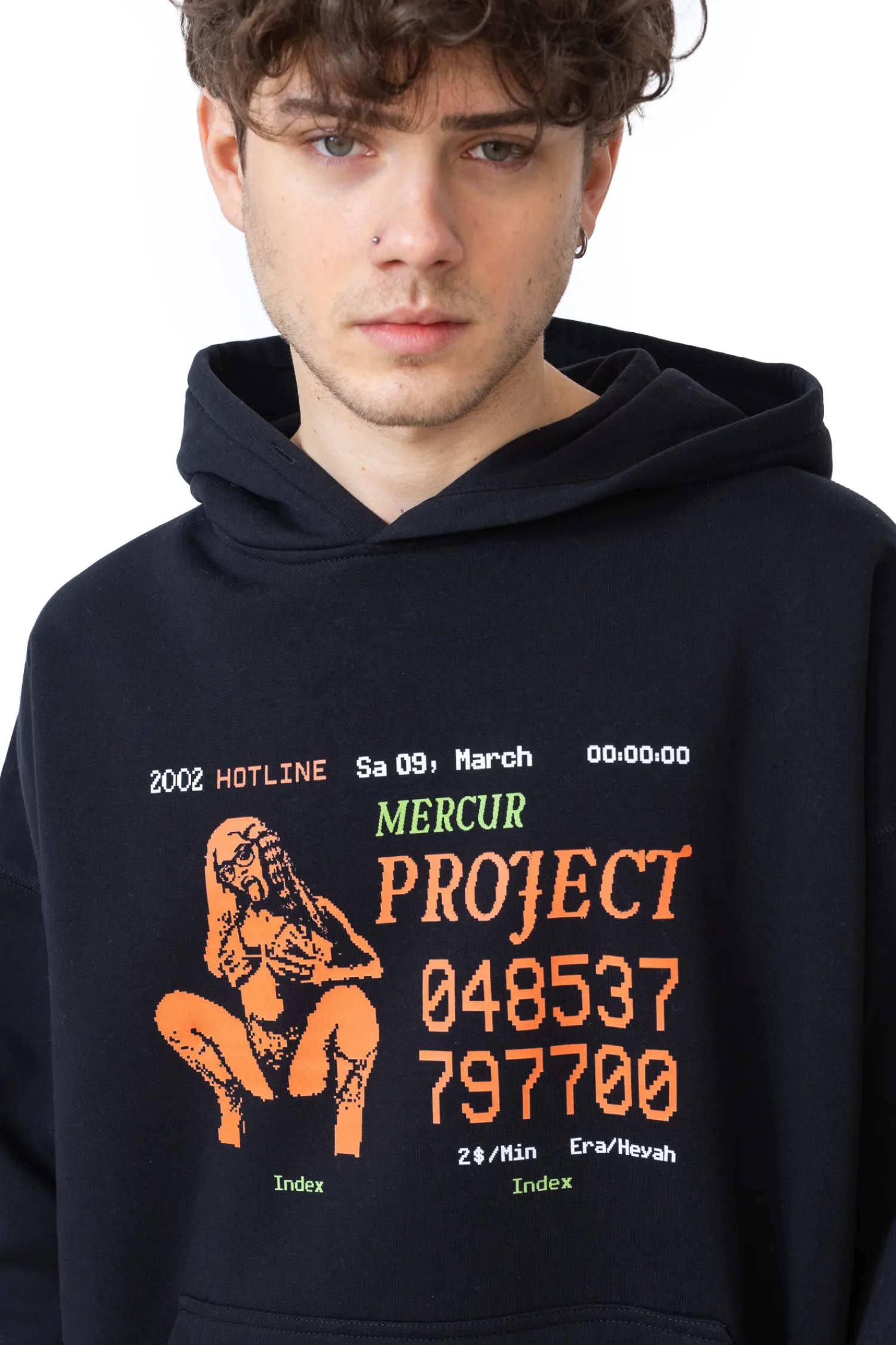 Mercur Bluza Z Kapturem Hotline- Bluzy Z Kapturem