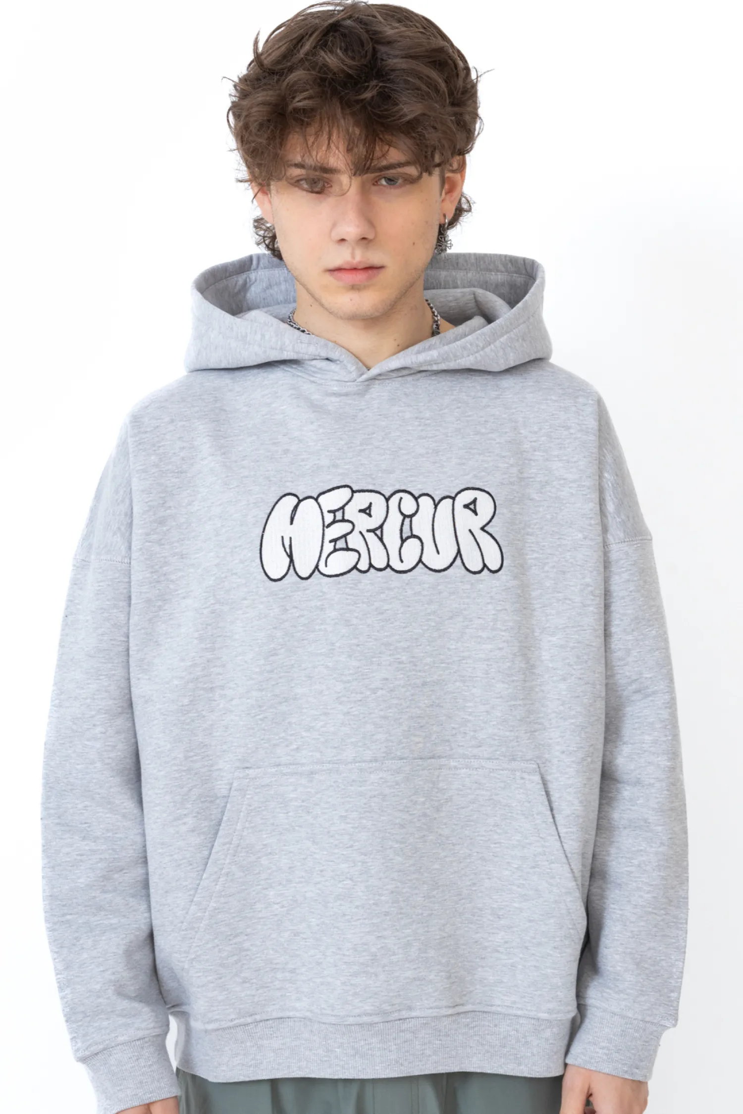 Mercur Bluza Z Kapturem Mural- Bluzy Z Kapturem