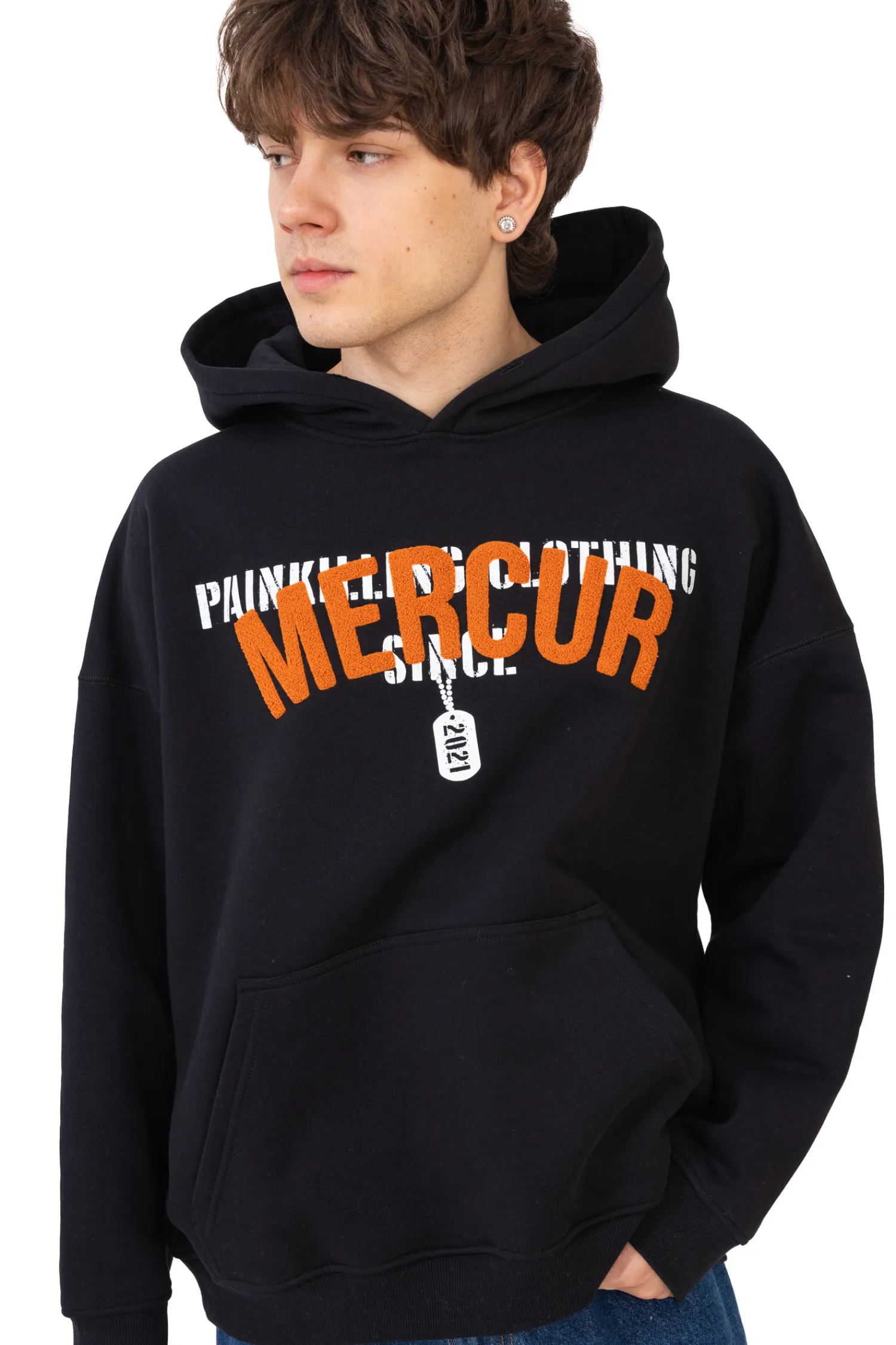 Mercur Bluza Z Kapturem Military- Bluzy Z Kapturem