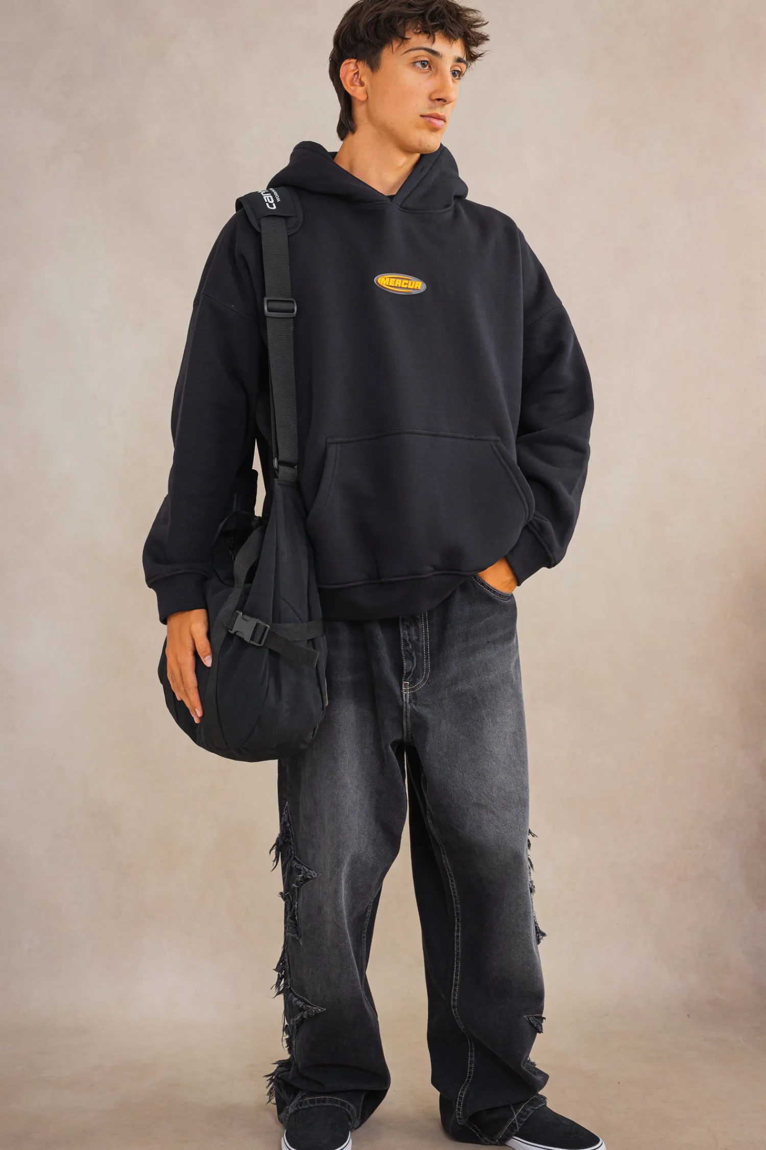 Mercur Bluza Z Kapturem 90S- Bluzy Z Kapturem