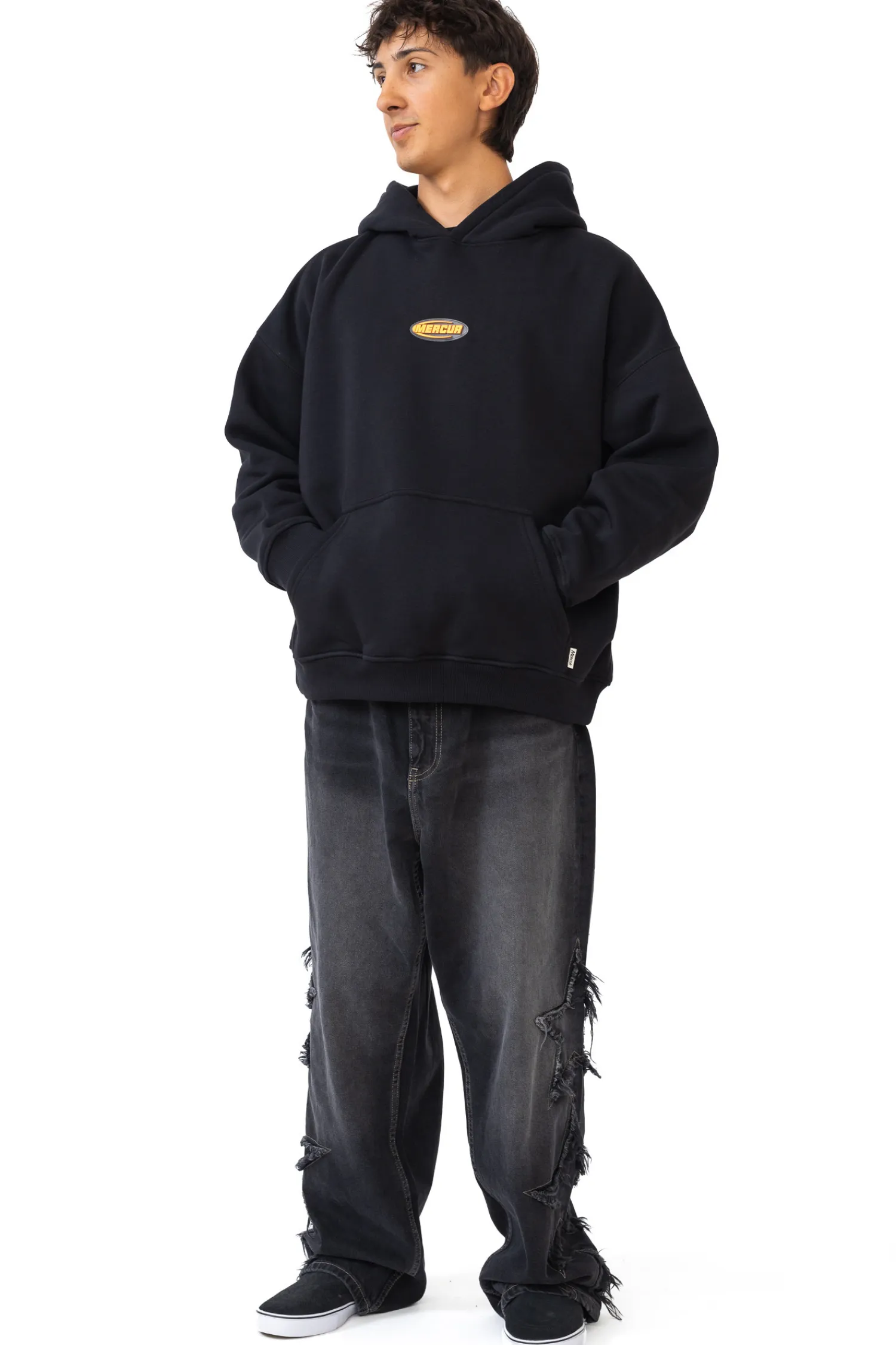 Mercur Bluza Z Kapturem 90S- Bluzy Z Kapturem