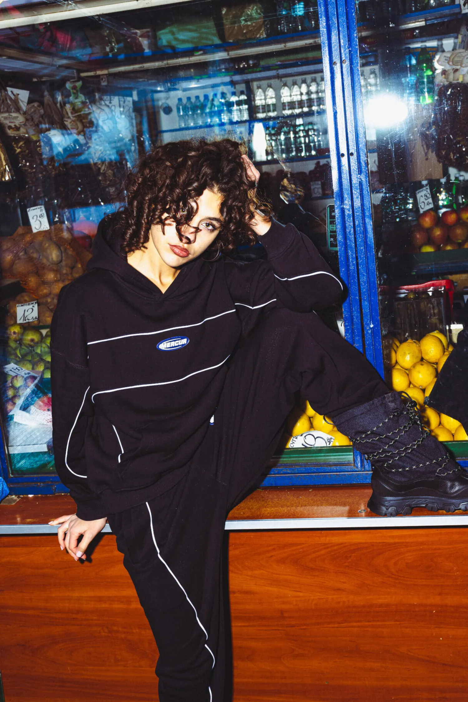 Mercur Bluza Z Kapturem 90S V2- Bluzy Z Kapturem
