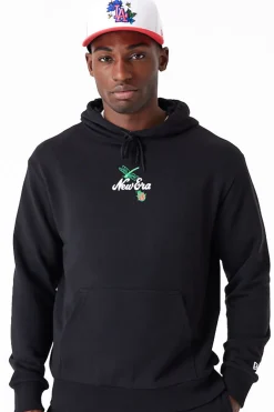 New Era Cap Bluza Z Kapturem New Era Floral Graphic Oversized- Bluzy Z Kapturem