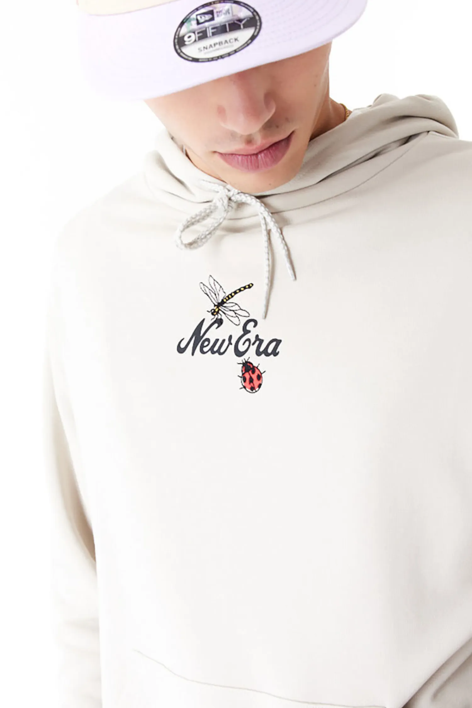 New Era Cap Bluza Z Kapturem New Era Floral Graphic Oversized- Bluzy Z Kapturem