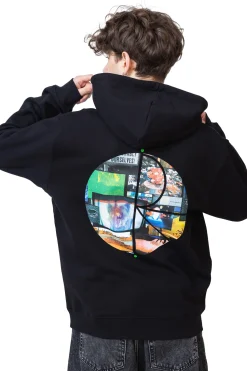 Polar Skate Bluza Z Kapturem Polar Fill Logo Ourselves Collage- Bluzy Z Kapturem