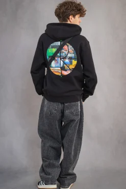 Polar Skate Bluza Z Kapturem Polar Fill Logo Ourselves Collage- Bluzy Z Kapturem