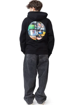 Polar Skate Bluza Z Kapturem Polar Fill Logo Ourselves Collage- Bluzy Z Kapturem