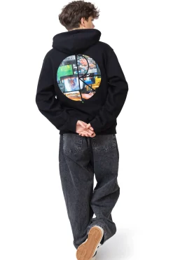 Polar Skate Bluza Z Kapturem Polar Fill Logo Ourselves Collage- Bluzy Z Kapturem