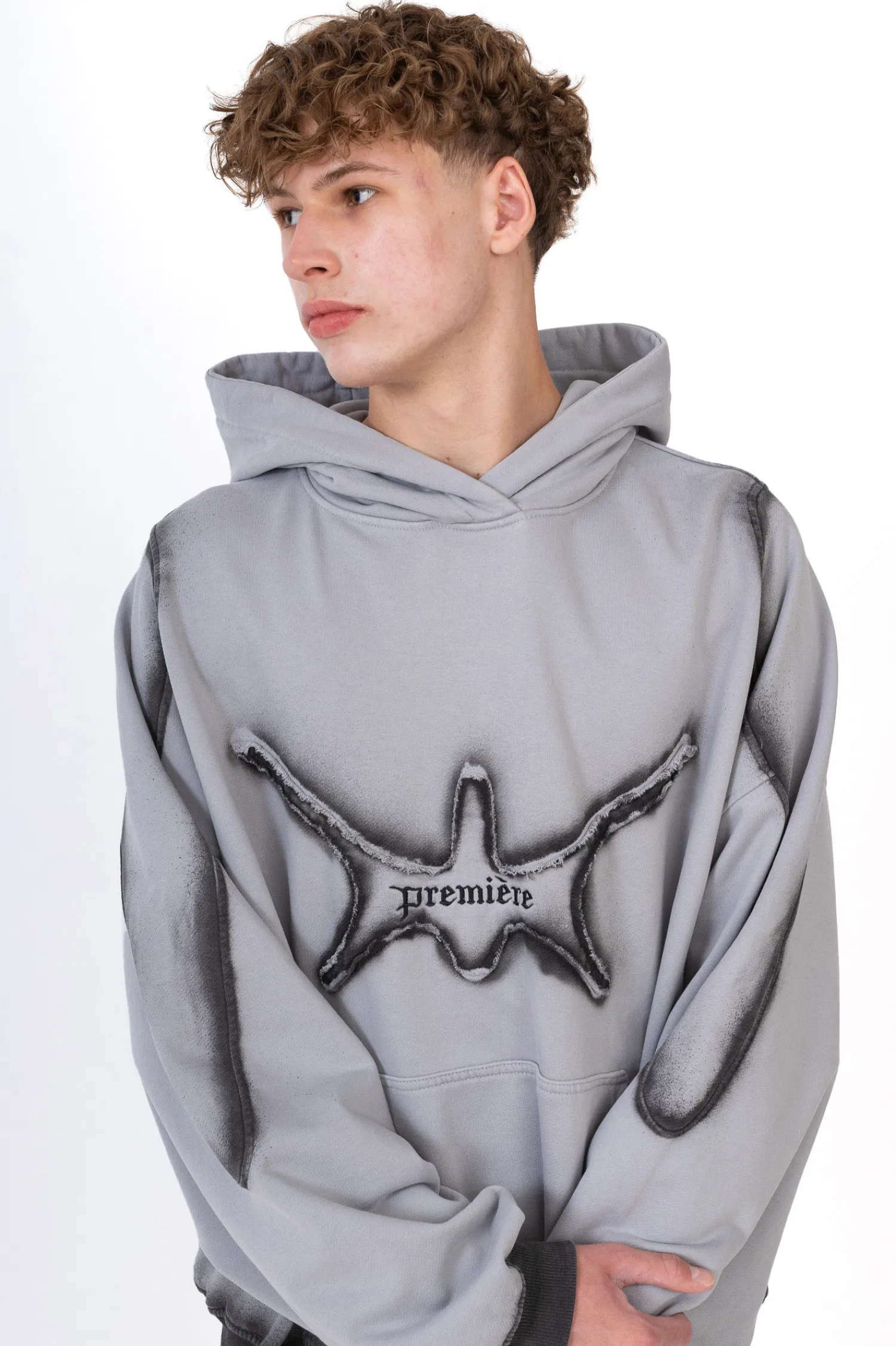 Premiere Bluza Z Kapturem Première Badman- Bluzy Z Kapturem
