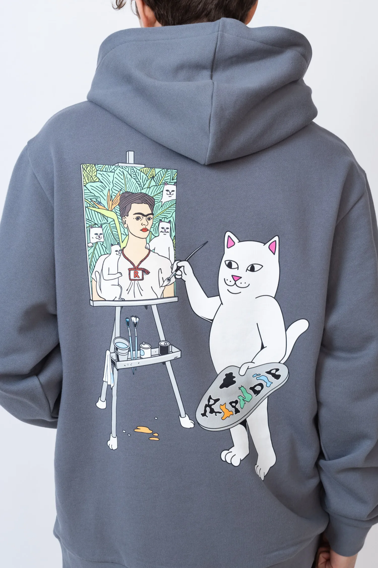 Ripndip Bluza Z Kapturem Art Club- Bluzy Z Kapturem