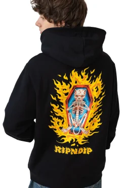 Ripndip Bluza Z Kapturem Burn In Heck- Bluzy Z Kapturem