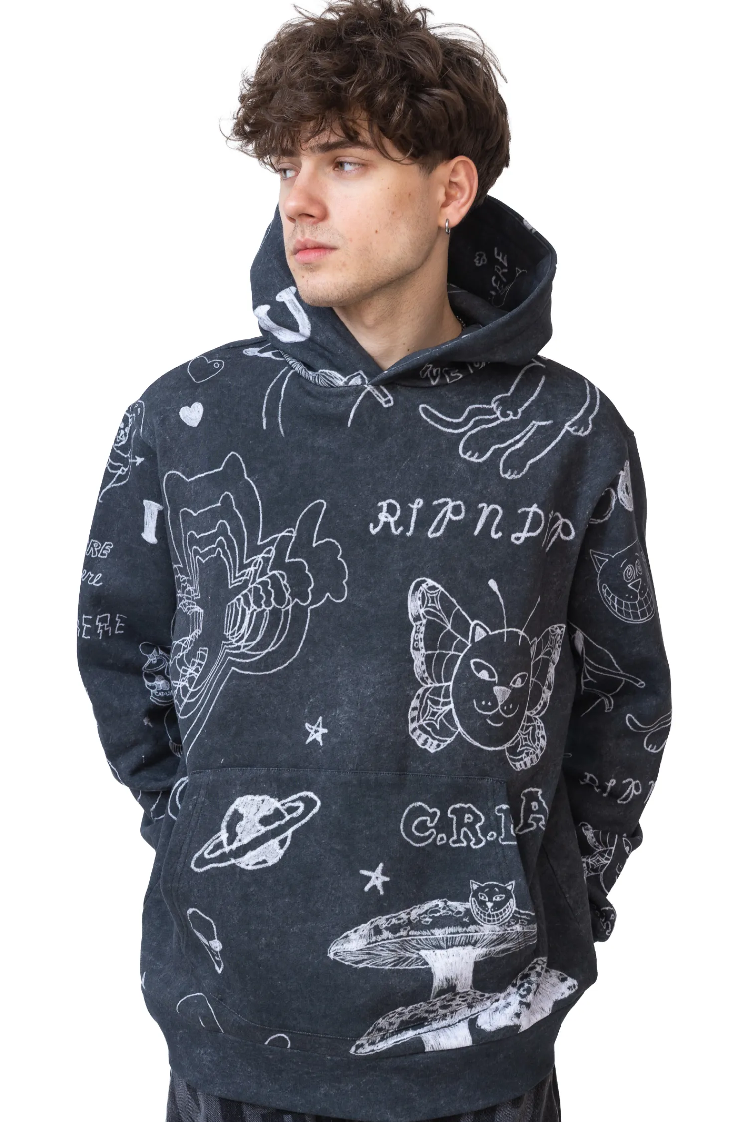 Ripndip Bluza Z Kapturem Nermal Domination- Bluzy Z Kapturem