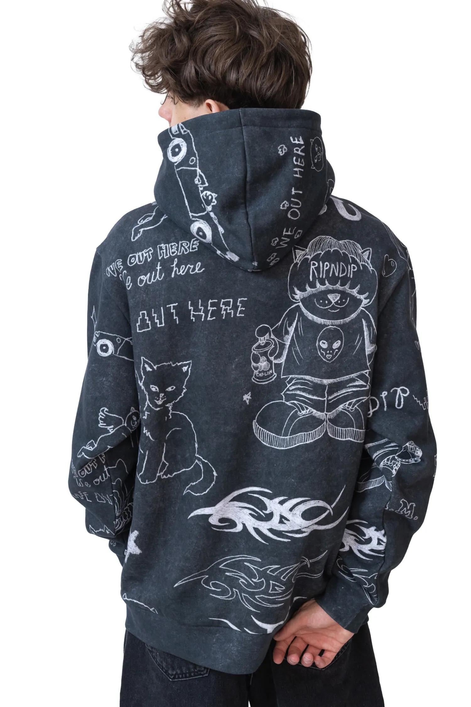 Ripndip Bluza Z Kapturem Nermal Domination- Bluzy Z Kapturem