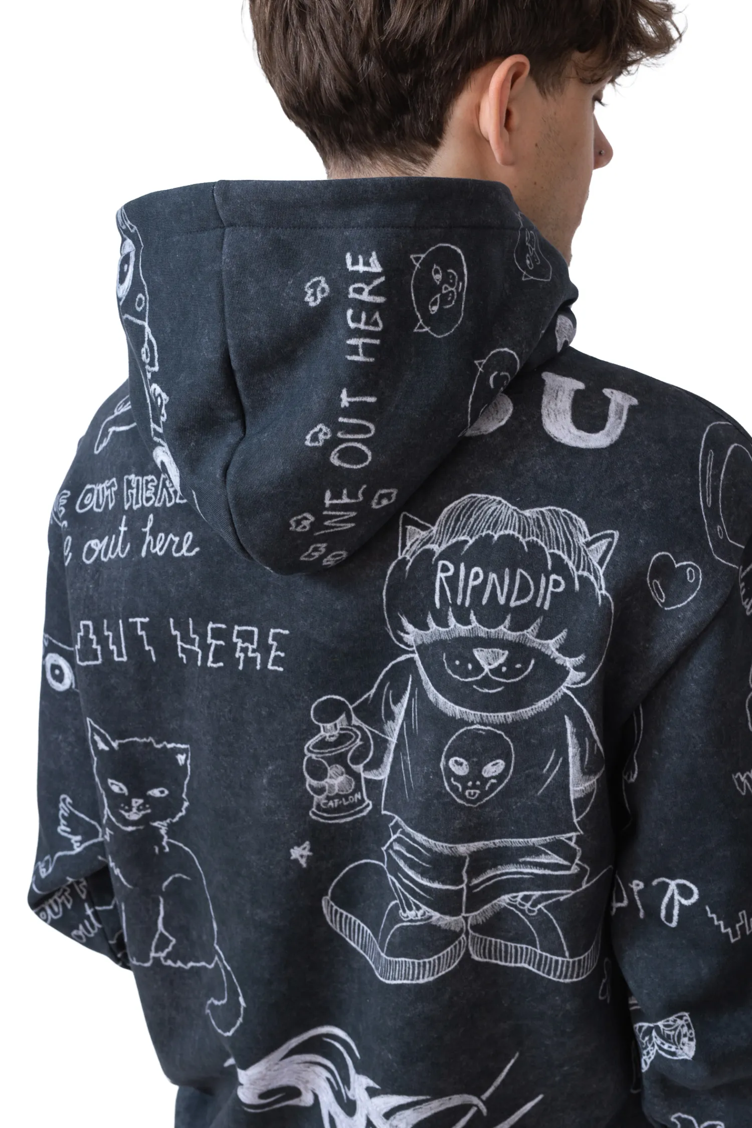 Ripndip Bluza Z Kapturem Nermal Domination- Bluzy Z Kapturem
