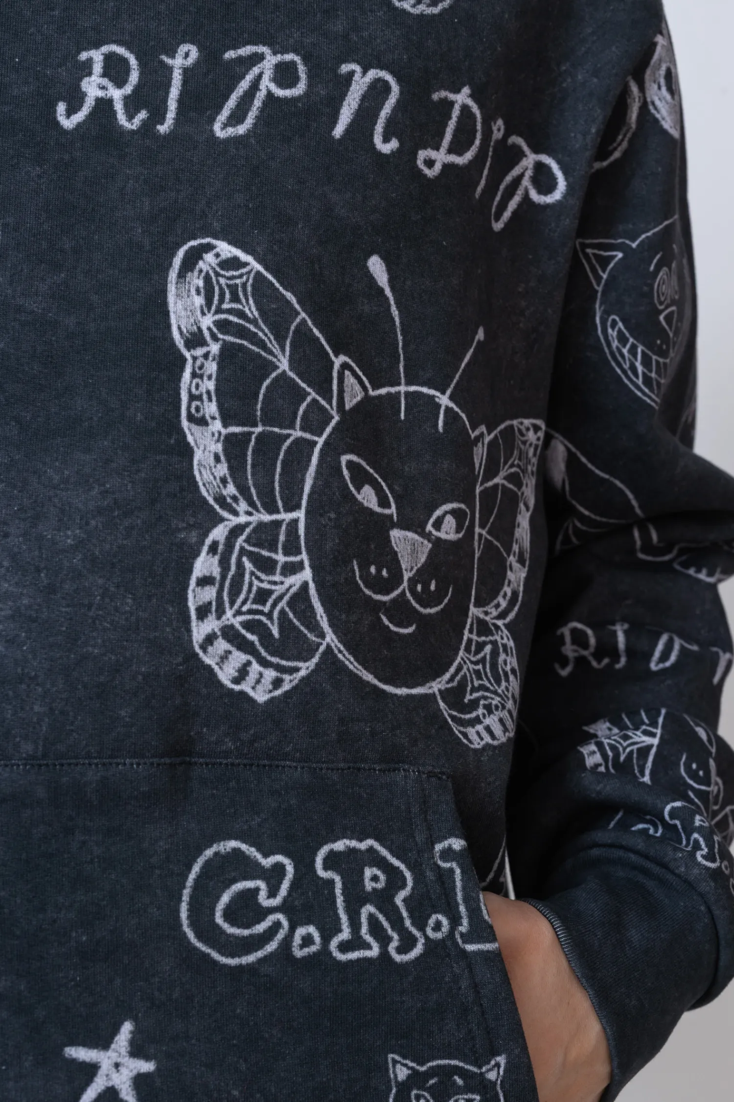 Ripndip Bluza Z Kapturem Nermal Domination- Bluzy Z Kapturem