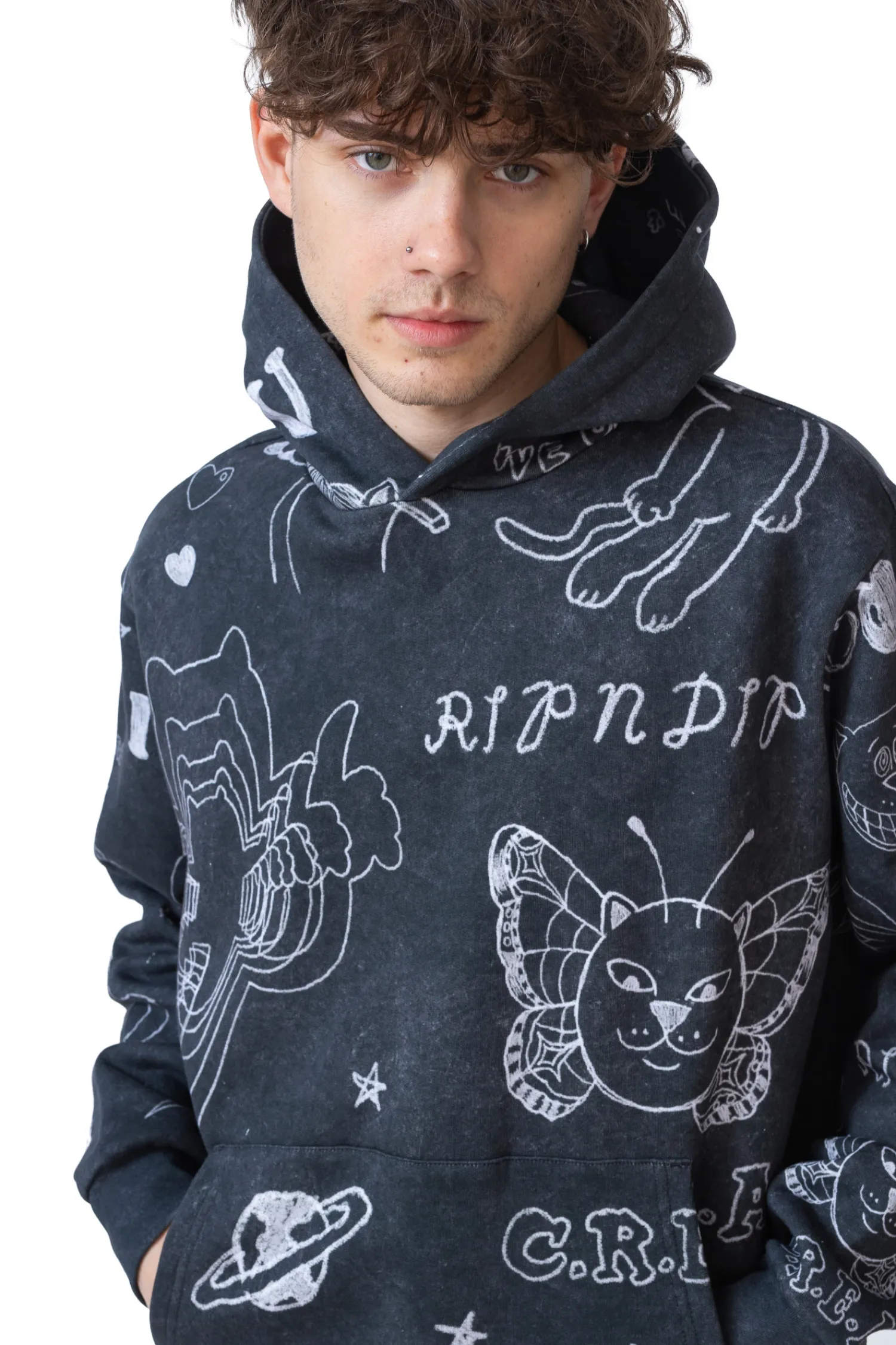 Ripndip Bluza Z Kapturem Nermal Domination- Bluzy Z Kapturem