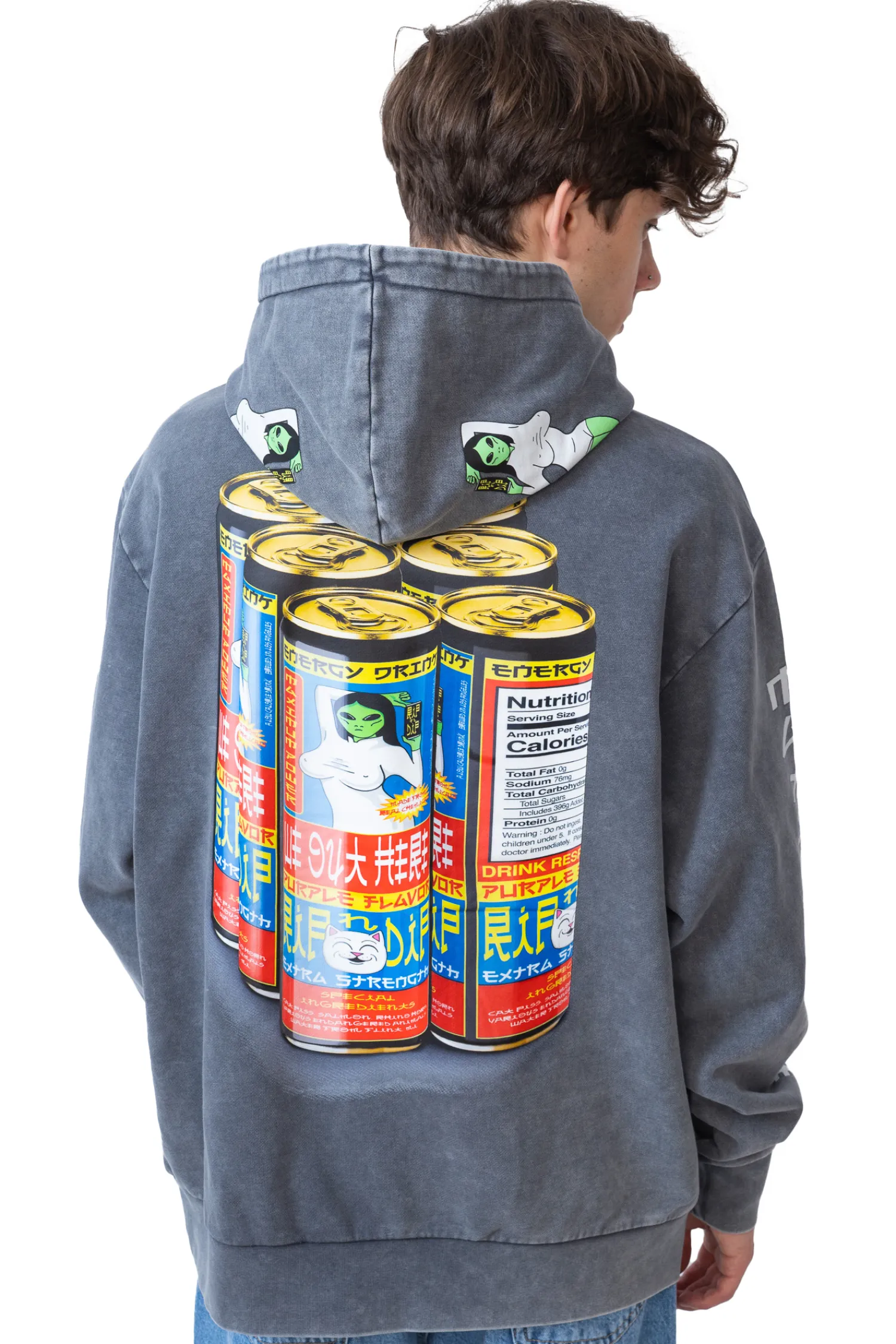 Ripndip Bluza Z Kapturem Nerms Cans- Bluzy Z Kapturem