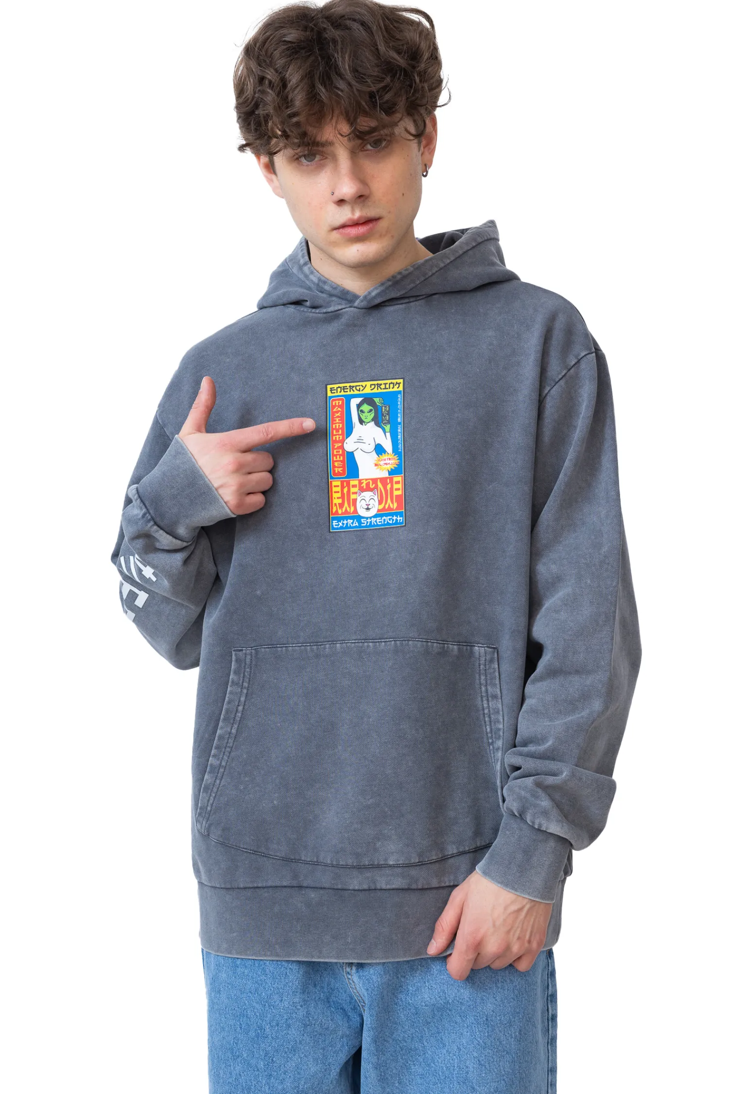 Ripndip Bluza Z Kapturem Nerms Cans- Bluzy Z Kapturem