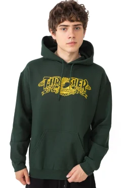 Thrasher Skateboard Mag. Bluza Z Kapturem Thrasher x Antihero Mag Banner- Thrasher Magazine X Antihero|Bluzy Z Kapturem