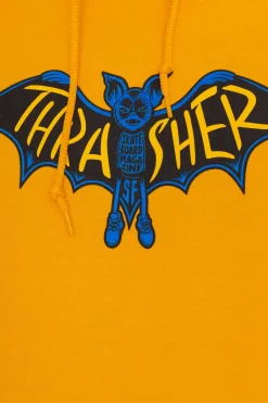 Thrasher Skateboard Mag. Bluza Z Kapturem Thrasher Bat- Bluzy Z Kapturem