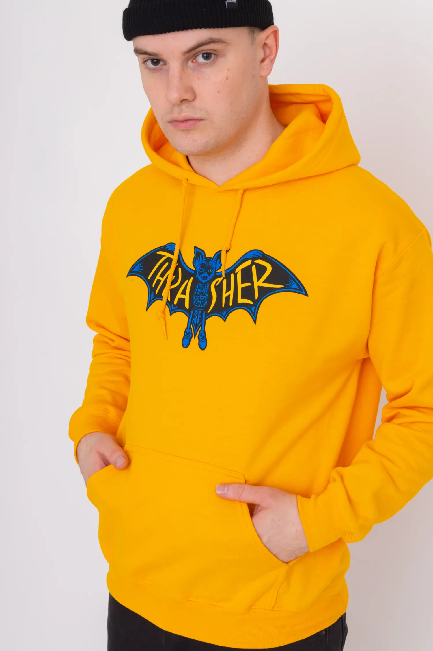 Thrasher Skateboard Mag. Bluza Z Kapturem Thrasher Bat- Bluzy Z Kapturem