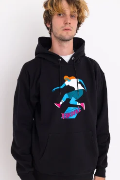 Thrasher Skateboard Mag. Bluza Z Kapturem Thrasher Trasher Tre- Bluzy Z Kapturem