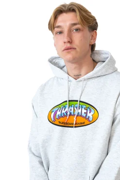 Thrasher Skateboard Mag. Bluza Z Kapturem Thrasher Ninety-Five- Bluzy Z Kapturem