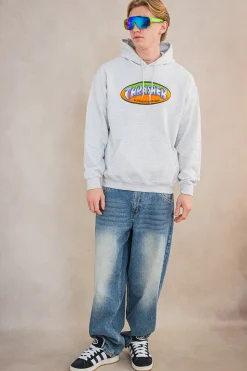 Thrasher Skateboard Mag. Bluza Z Kapturem Thrasher Ninety-Five- Bluzy Z Kapturem