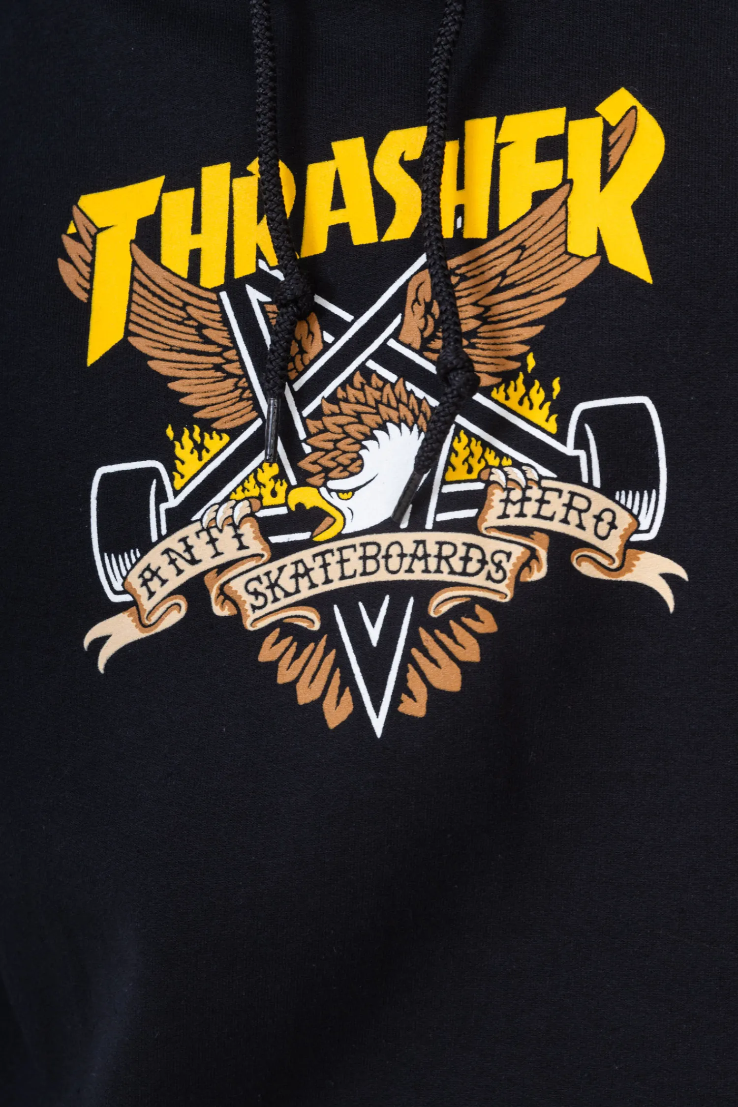 Thrasher Skateboard Mag. Bluza Z Kapturem Thrasher x Antihero Eaglegram- Thrasher Magazine X Antihero|Bluzy Z Kapturem