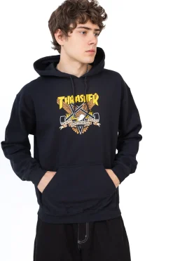 Thrasher Skateboard Mag. Bluza Z Kapturem Thrasher x Antihero Eaglegram- Thrasher Magazine X Antihero|Bluzy Z Kapturem