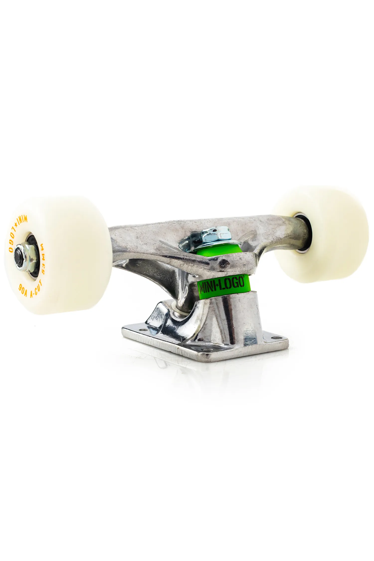 Mini Logo Skateboards Komplet Mini Logo Raw Trucks 7.63- Kółka Do Deskorolki|Trucki Do Deskorolki