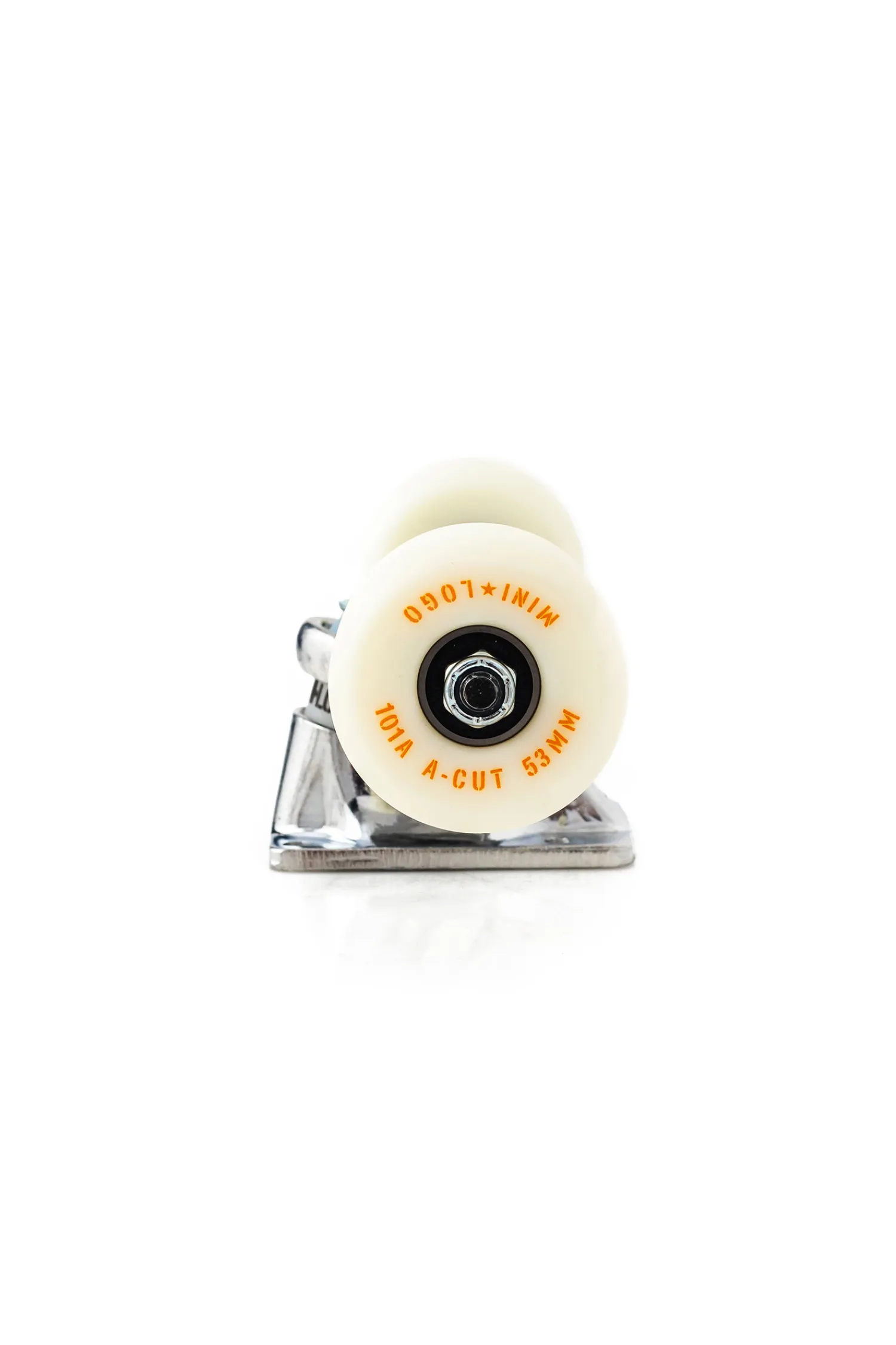 Mini Logo Skateboards Komplet Mini Logo Raw Trucks 8.38- Trucki Do Deskorolki|Kółka Do Deskorolki