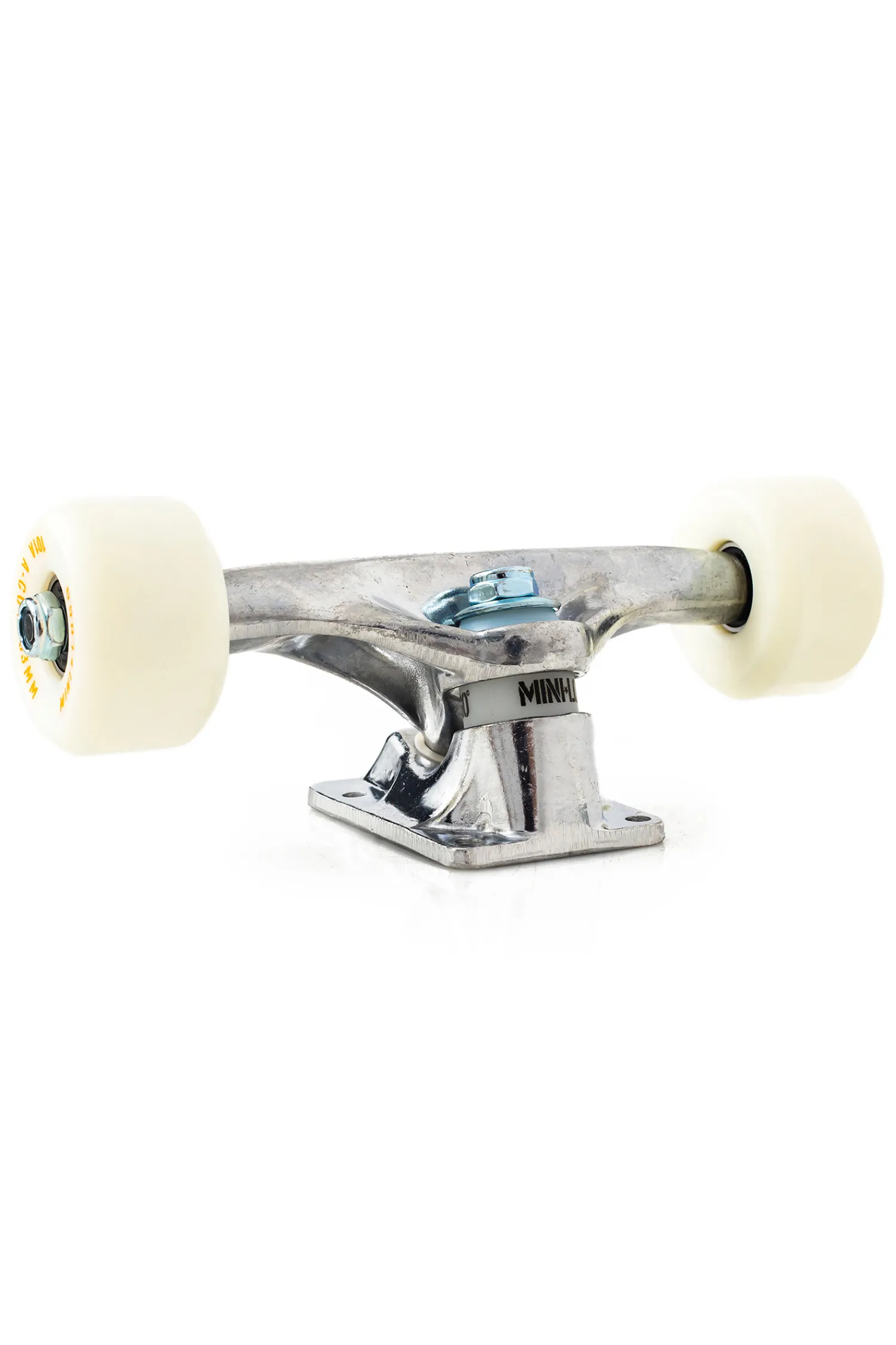 Mini Logo Skateboards Komplet Mini Logo Raw Trucks 8.38- Trucki Do Deskorolki|Kółka Do Deskorolki