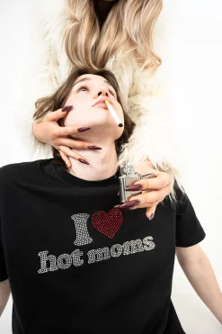 2005 Koszulka I <3 Hot Moms- T-shirty
