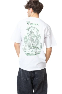 Carsick Koszulka CAFFÉ- T-shirty