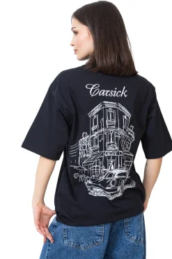Carsick Koszulka CAFFÉ- T-shirty