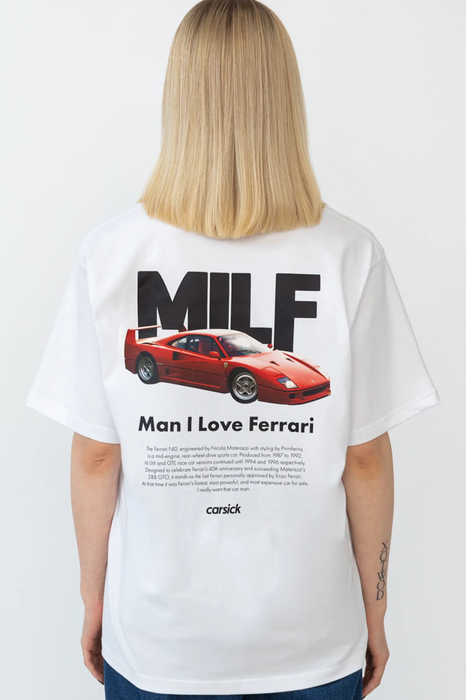 Carsick Koszulka MILF- T-shirty