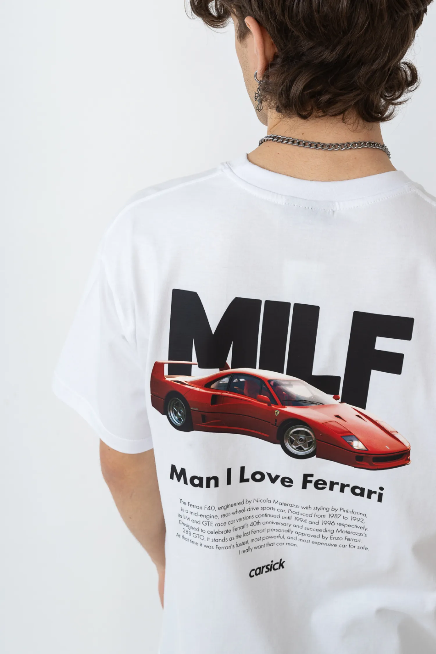 Carsick Koszulka MILF- T-shirty