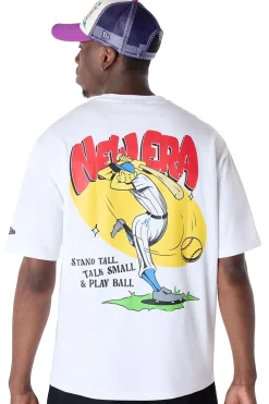 New Era Cap Koszulka New Era Baseball Graphic Oversized- T-shirty