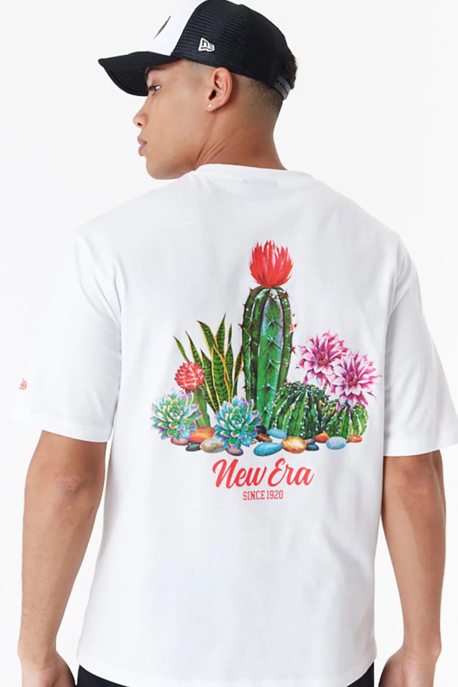 New Era Cap Koszulka New Era Cactus Graphic Oversized- T-shirty