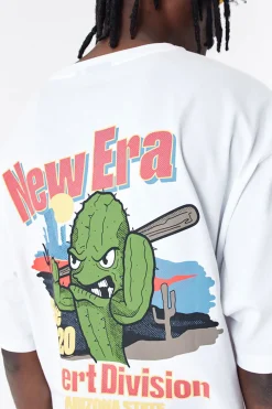New Era Cap Koszulka New Era Character Graphic Oversized- T-shirty